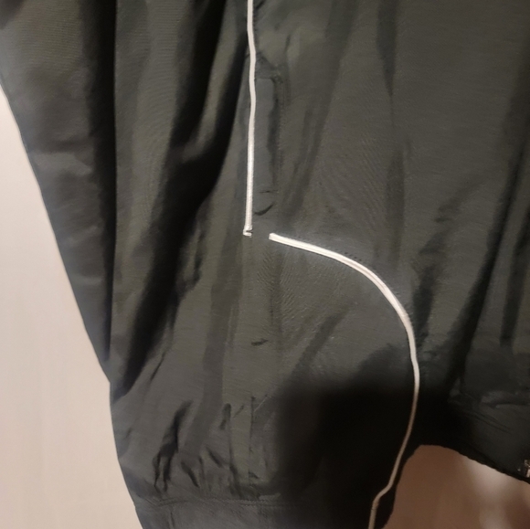 Under Armour Project Rock Brahma Jacket Black White Mens Size XL - Picture 3 of 6